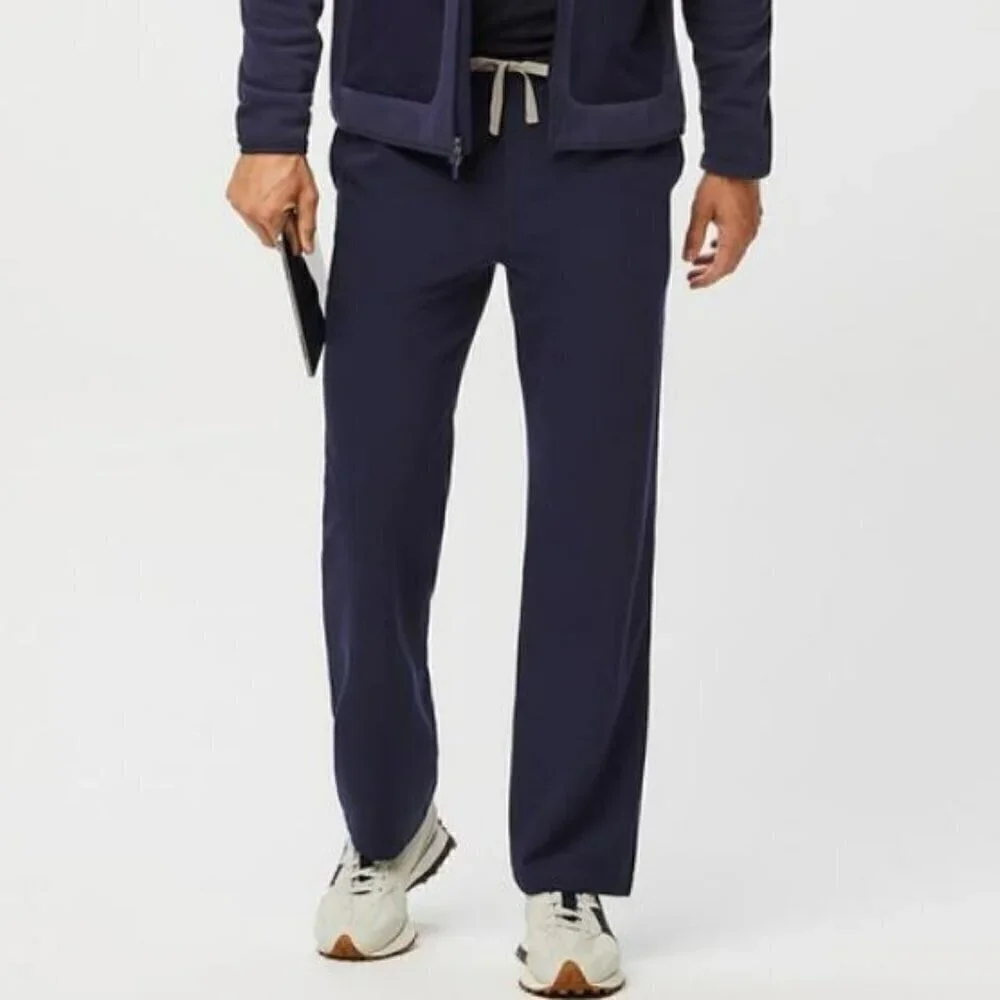 Figs Men’s Scrub Pants Medium Blue Technical Collection Basic Stretch Causal